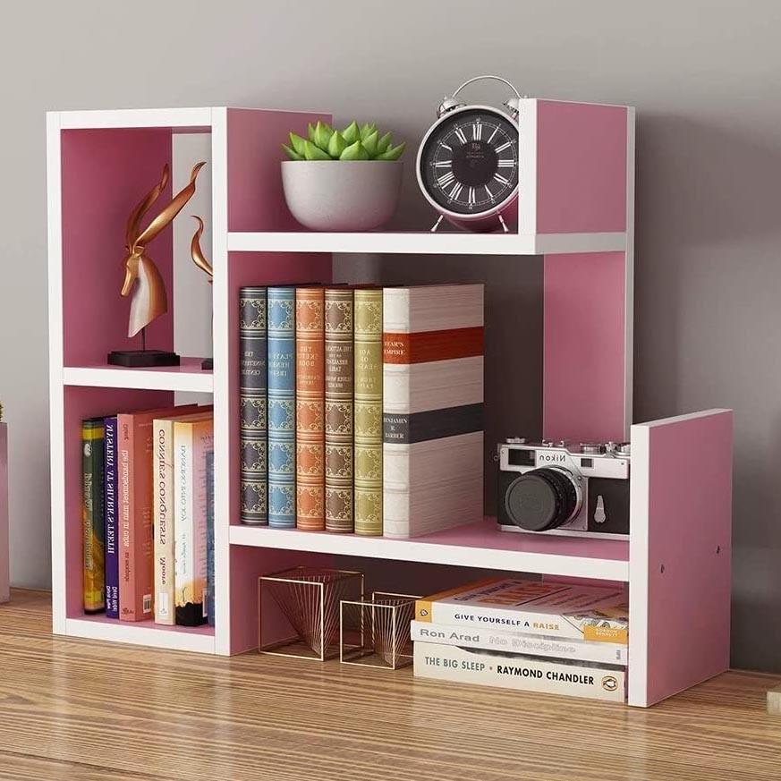 Полка-надстройка настольная из дерева Зорита барби (АКД-011550)