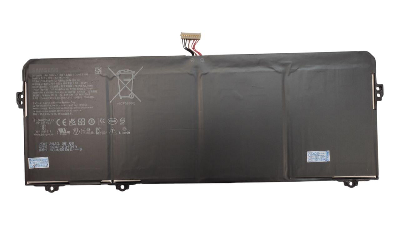 Акумулятор для Samsung Galaxy Book 3 Pro/4 Pro/AA-PBKN4MR 4900 mАh 76Wh (000013646)