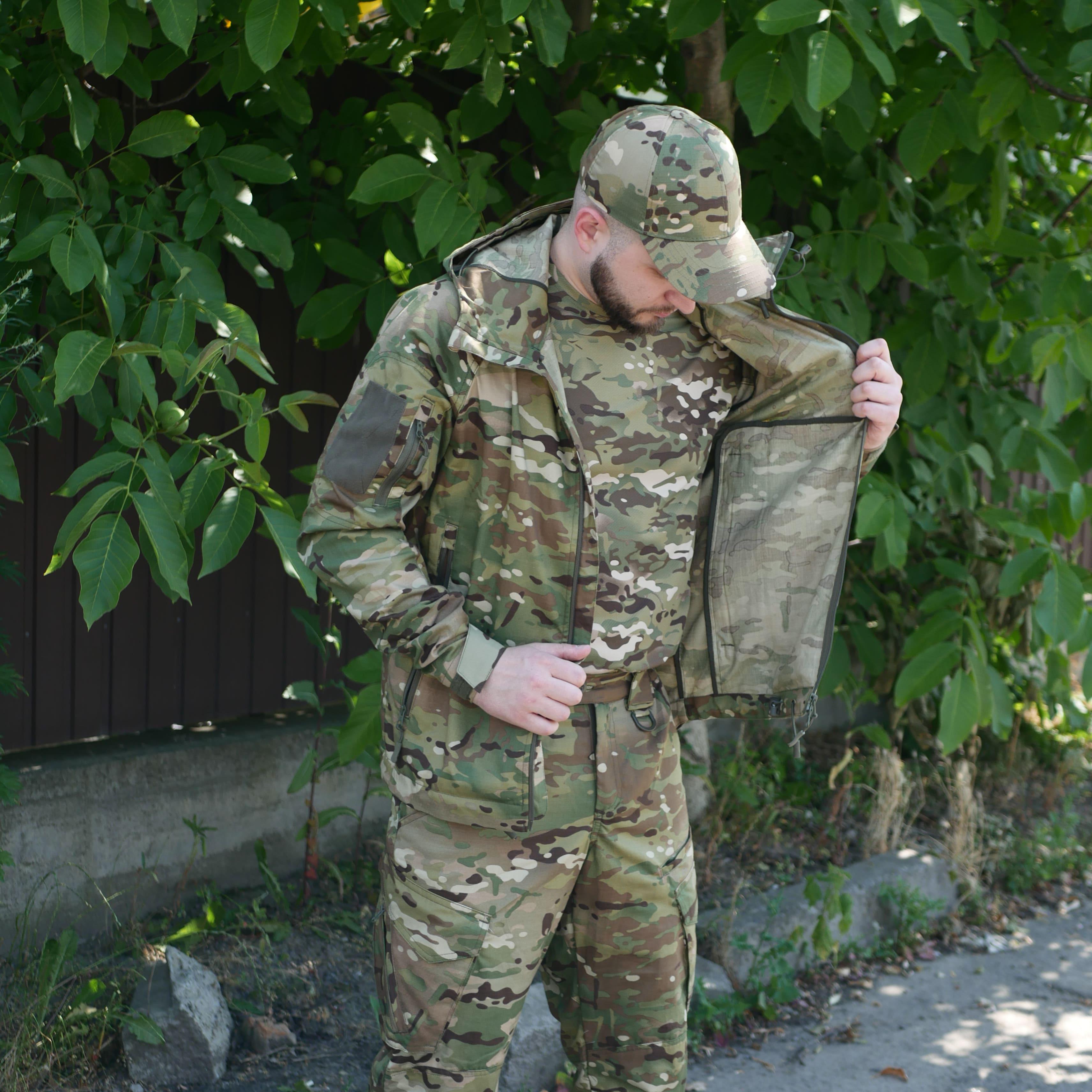 Куртка Twill GEN I Military універсальний захист у літньому форматі XL Мультикам (1849-XL) - фото 21 Куртка Twill GEN I Military універсальний захист у літньому форматі XL Мультикам (1849-XL) - фото 21