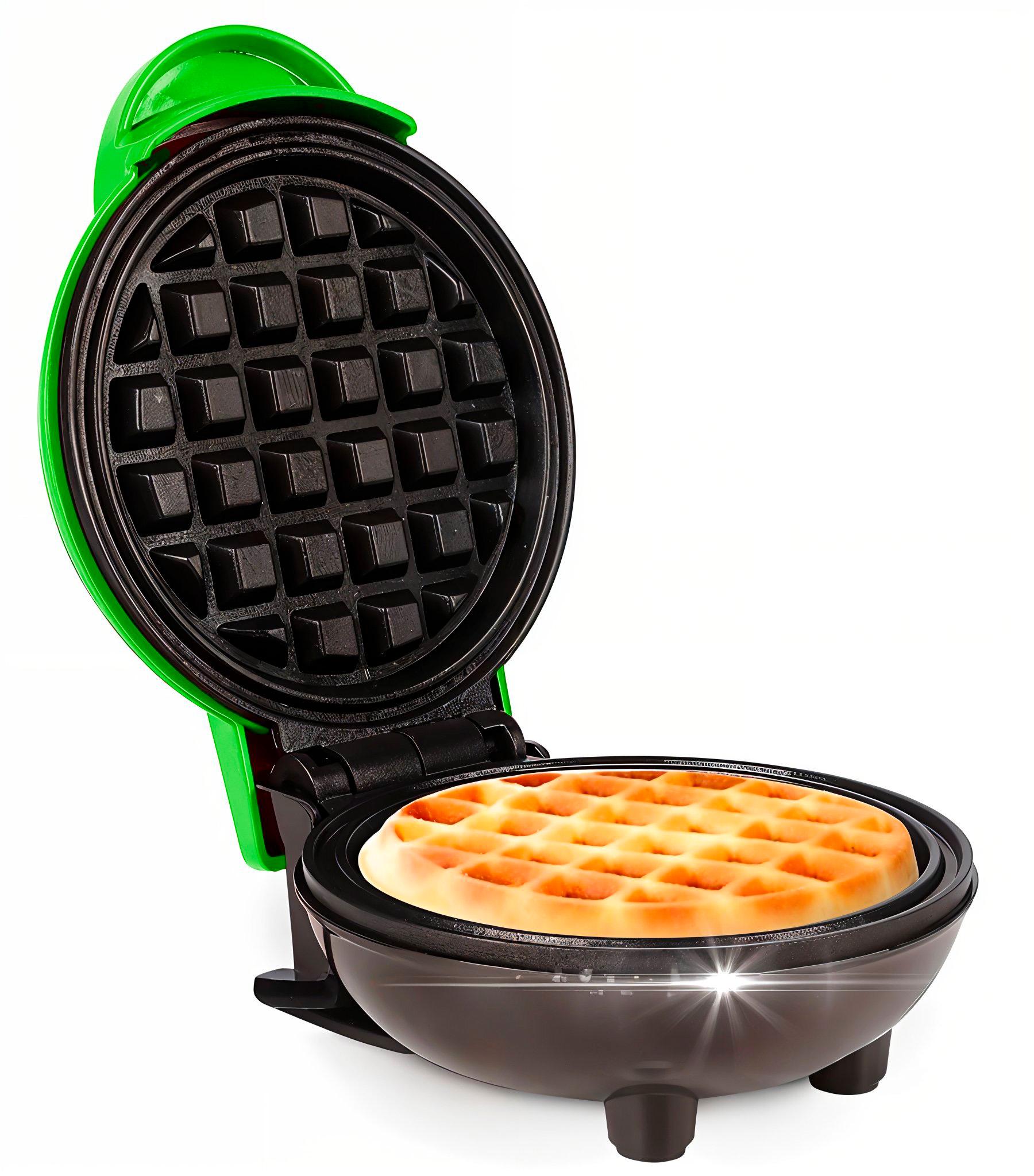Вафельница электрическая для тонких вафель с антипригарным покрытием Green (551921943)