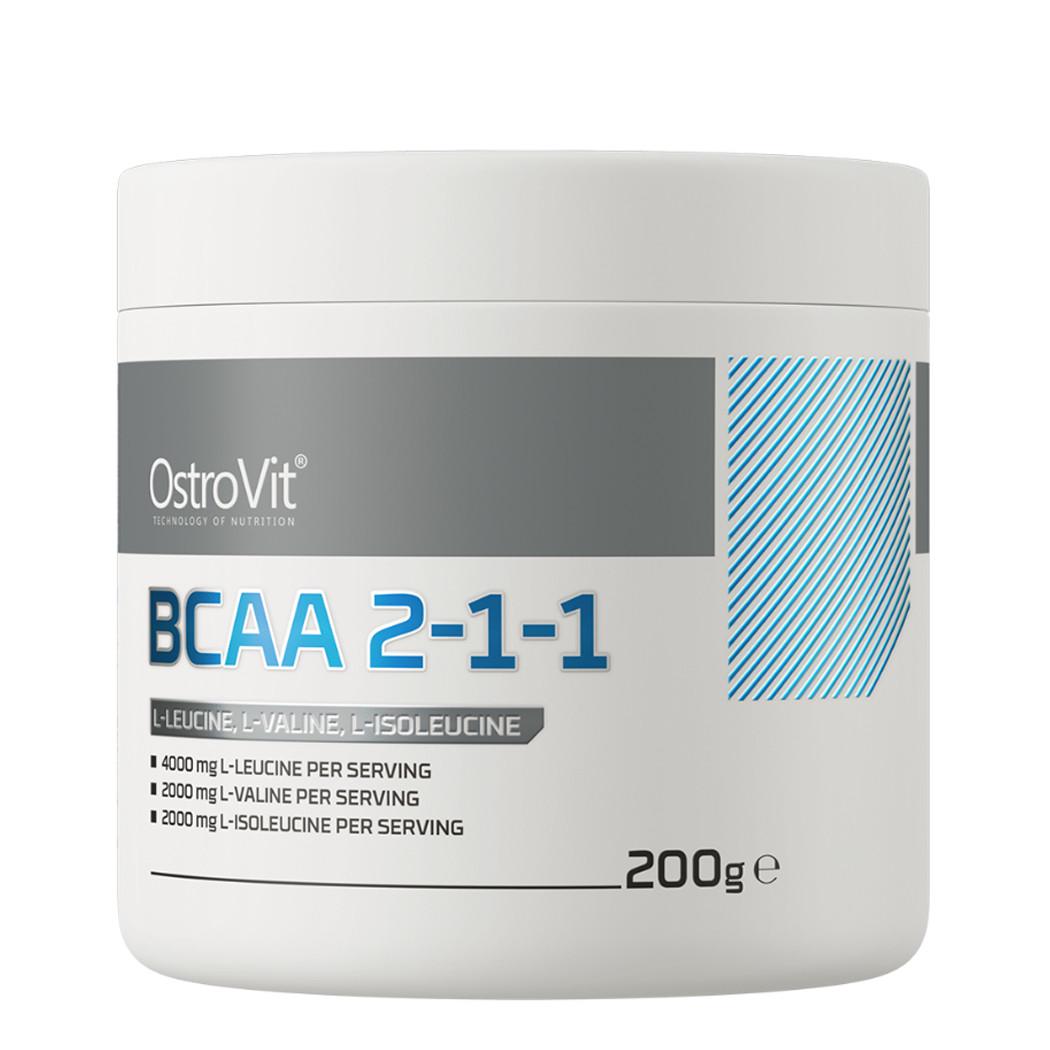 Аминокислота Ostrovit BCAA 2-1-1 Лимон 200 г (08457-01)