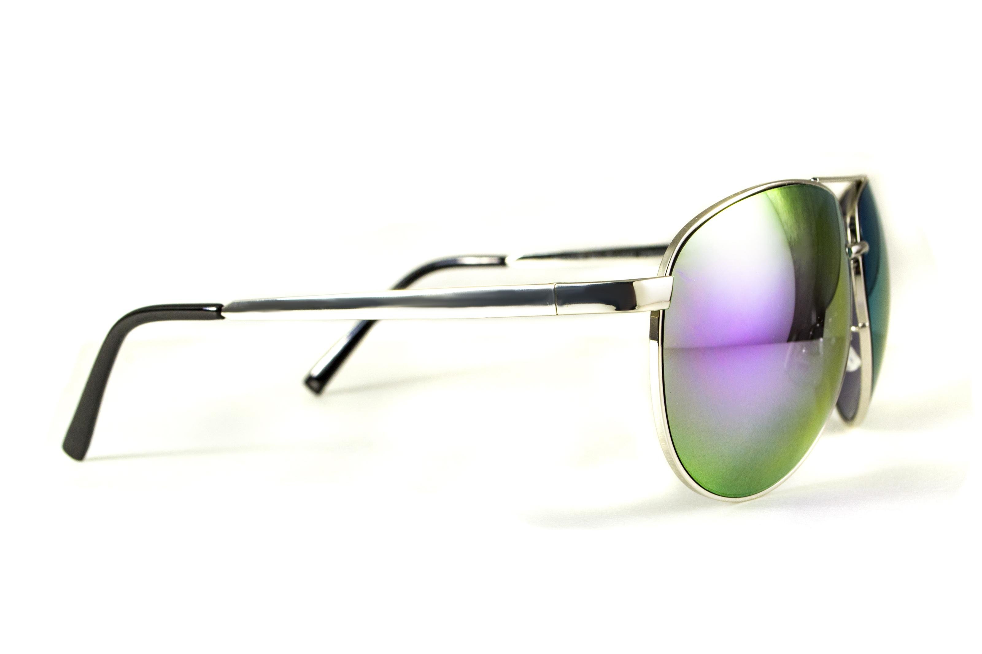 Очки защитные Global Vision Aviator-4 Фиолетовый - фото 4