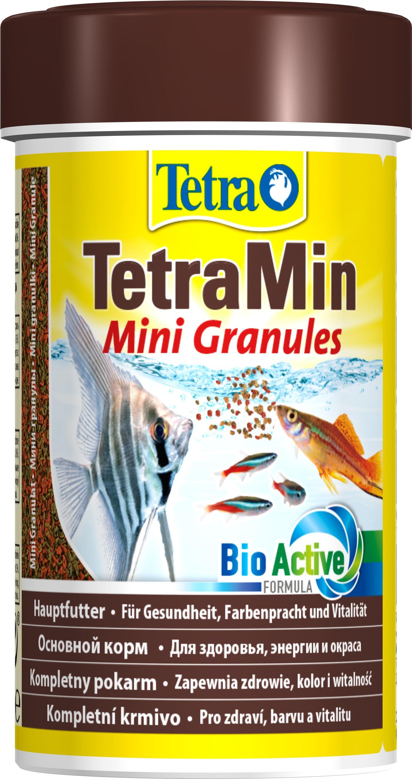 Корм сухой для аквариумных рыб Tetra TetraMin Mini Granules 100 мл
