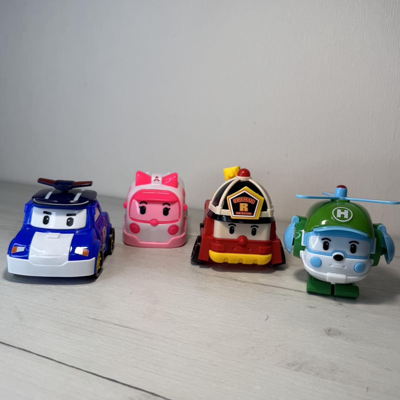 Набір трансформерів Робокар Полі Рятувальна команда - фото 1 Набір трансформерів Робокар Полі Рятувальна команда - фото 1