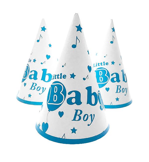 Колпачки бумажные Baby boy 5 шт. (513986)