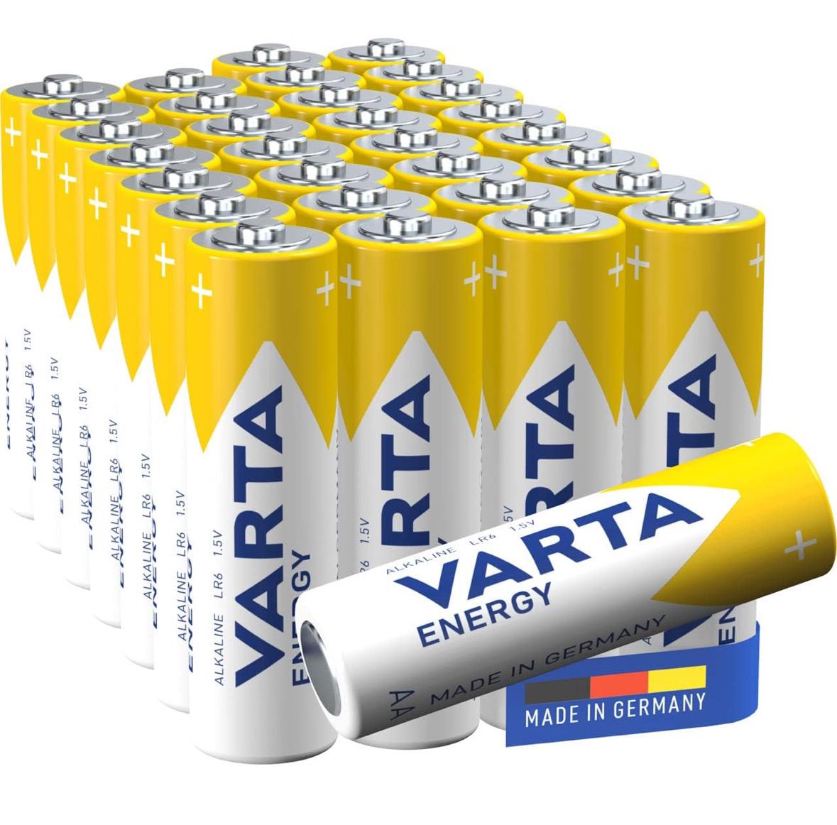 Батарейки Varta Energy Alkaline AA BL 40 шт.