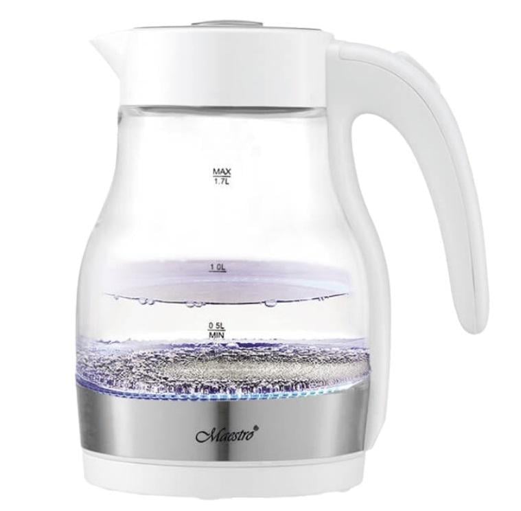 Электрочайник Maestro 1,7л 2200 Вт Белый (fa0ba300)