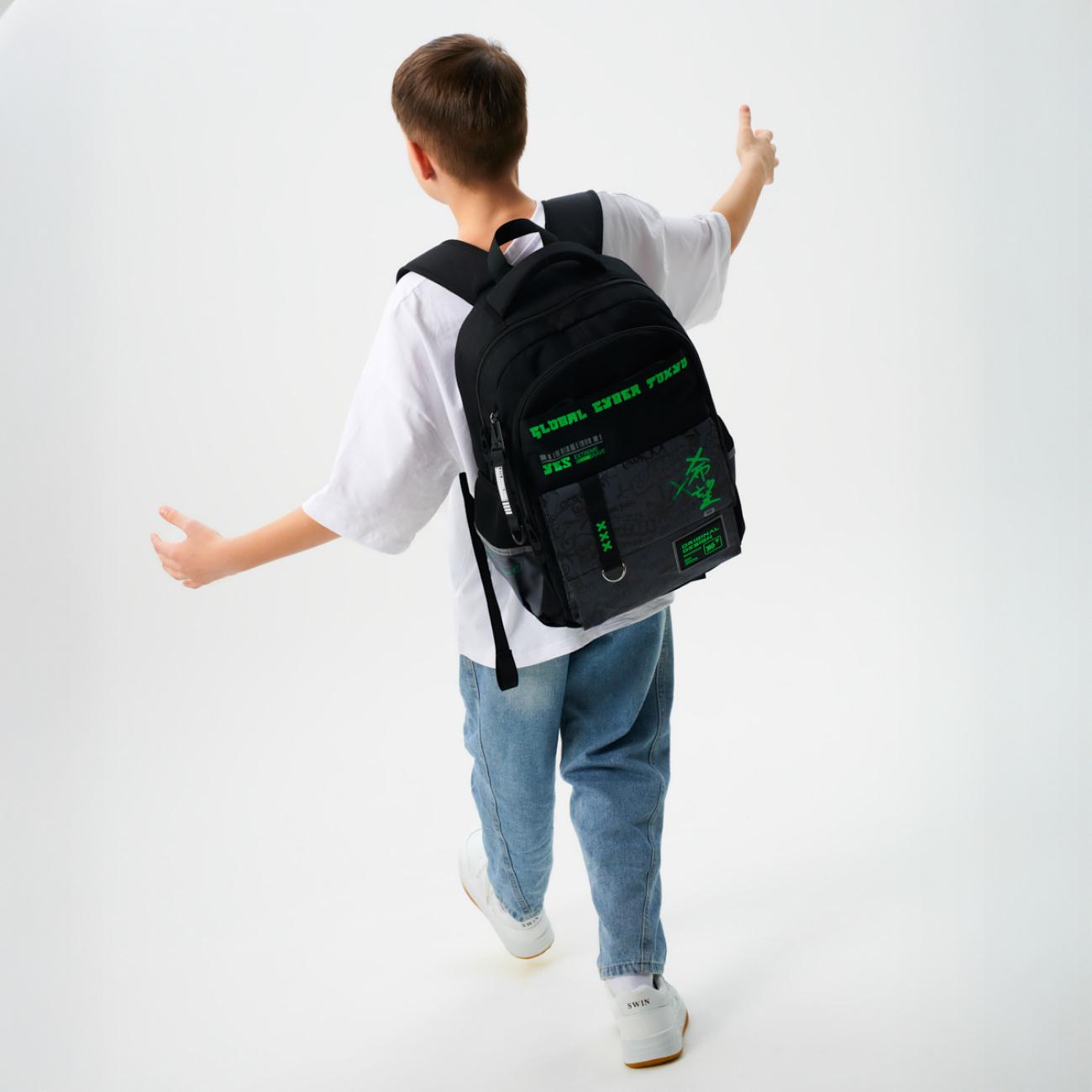 Шкільний рюкзак YES Extreme Brave TS-48 з ортопедичною спинкою (559924/995097) - фото 6 Шкільний рюкзак YES Extreme Brave TS-48 з ортопедичною спинкою (559924/995097) - фото 6