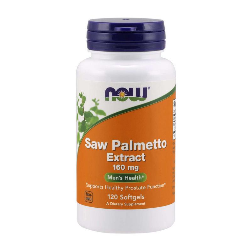 Витамин Now Saw Palmetto 160 mg 120 softgels