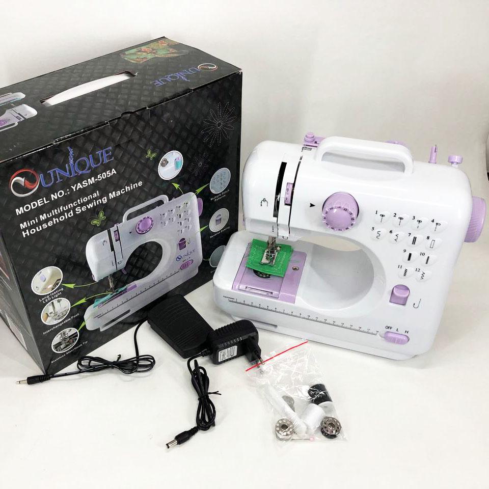 Швейна машинка електрична побутова з педаллю на 13 функцій (FHSM-505) - фото 12
