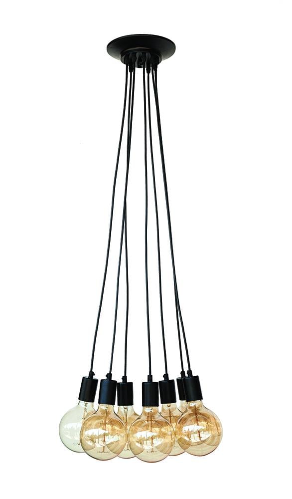 Светильник подвесной Levistella 7527120-7 BK Черный 