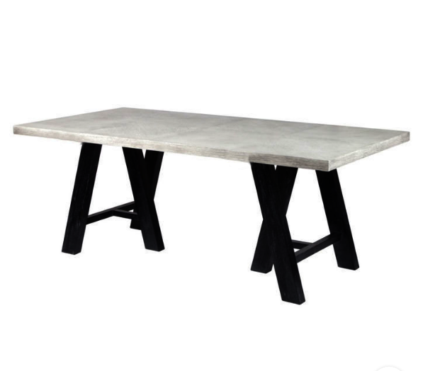 Стол кухонный из дерева Порируа Венге/Зефир (СКУ-00161220)