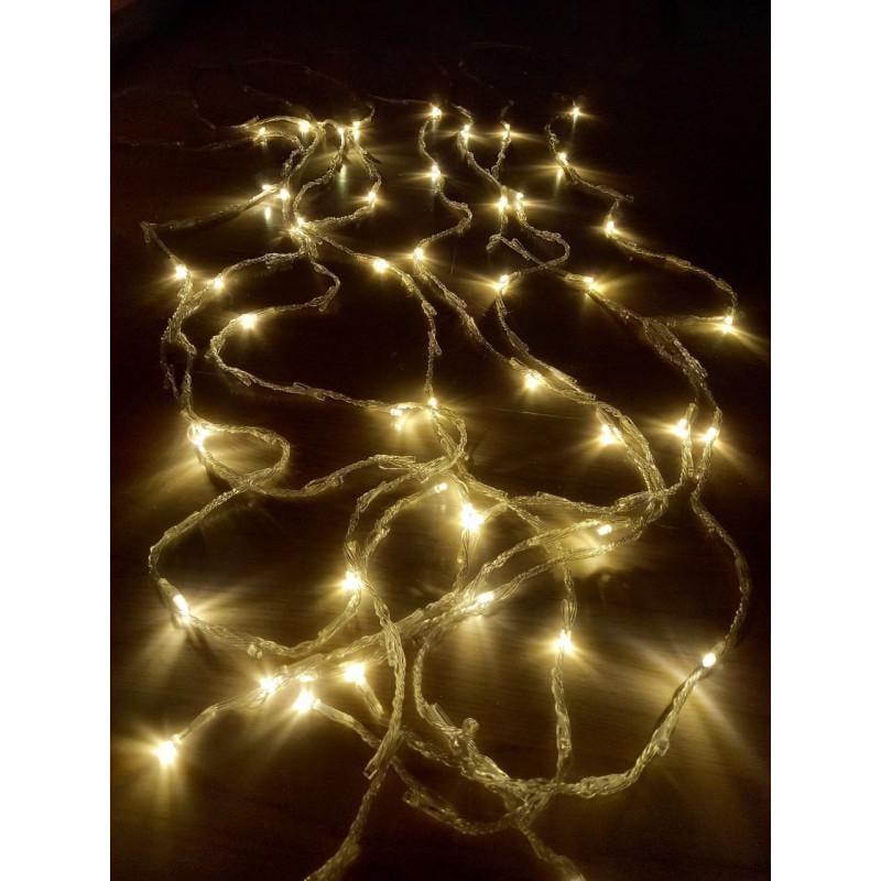Гирлянда Водопад 320 LED 3х1,5 м Теплый белый (00000016584)