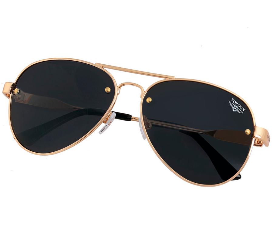 Очки Top Gun Polarized Aviator "Rivet" Gold (TGS1701G)