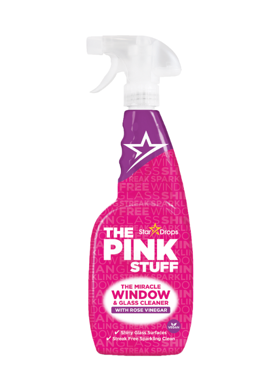 Спрей для мытья окон The Pink Stuff Window&Glass Cleaner with Rose Vinegar 750 мл (6559792) - фото 1