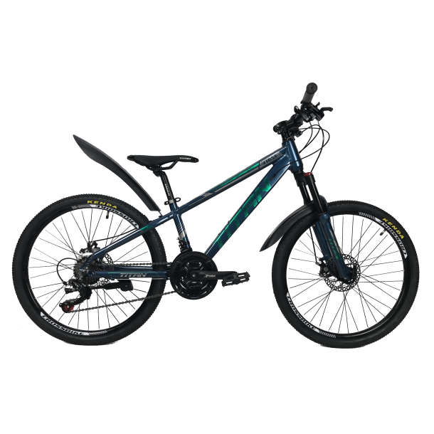 Велосипед подростковый Titan First 2021 Shimano 24" 12" Темно-синий