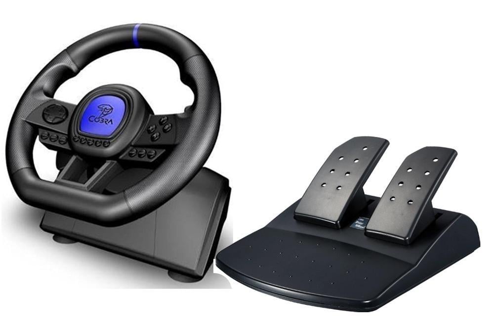 Ігровий комплект кермо та педалі Cobra Monte Carlo 270 (27064216)