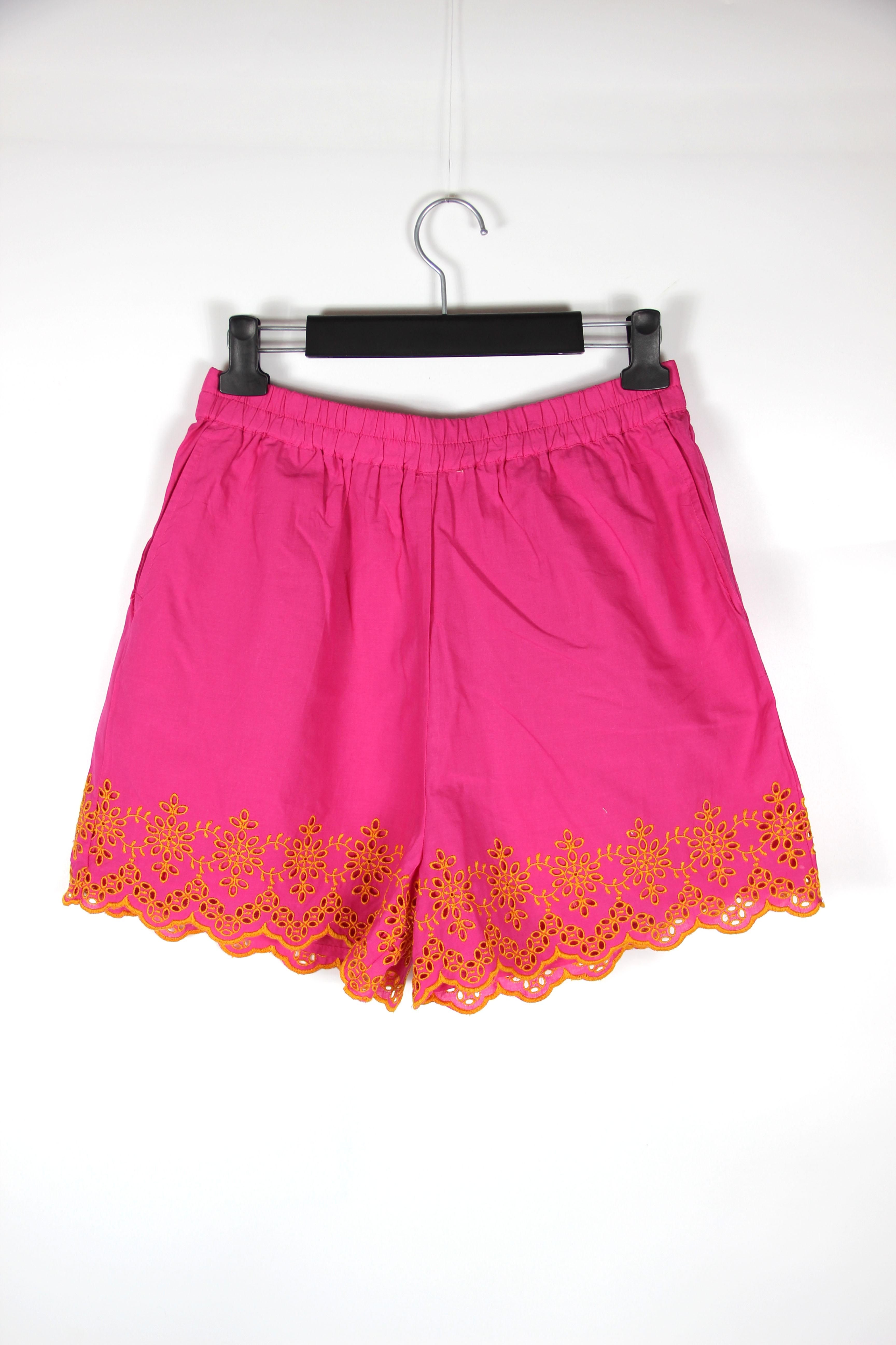 Шорты ONLY 15313167п M Малиновый (5715503417975)