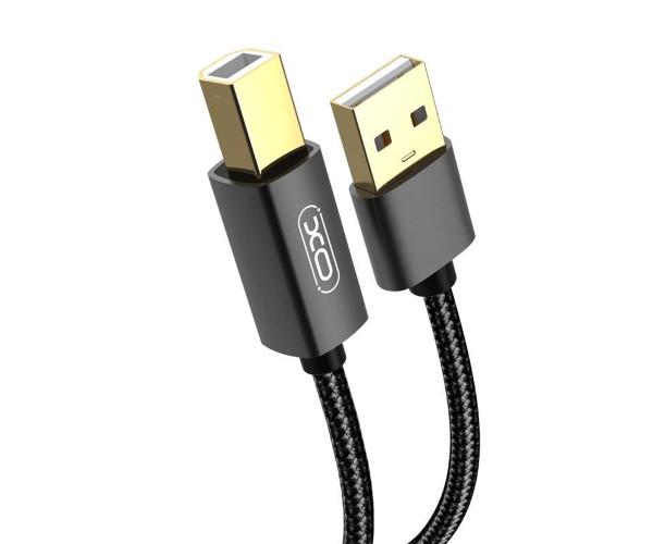 Кабель для принтера Xo GB010A USB-A to USB-B Black