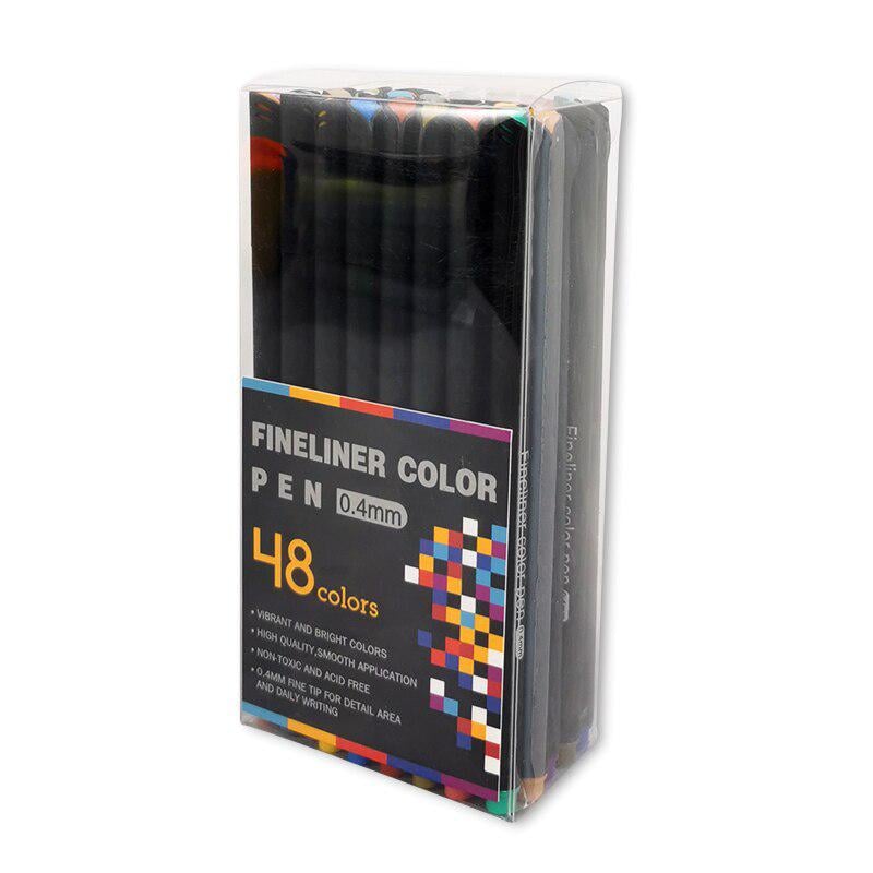 Набор цветных линеров Worison 48 шт. (1520)