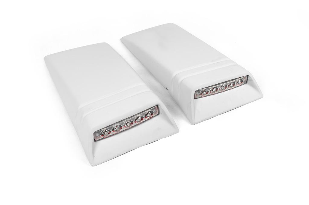 Вставки на дах із LED Meliset для Volkswagen Amarok 2010-2022 рр. склопластик Під фарбування