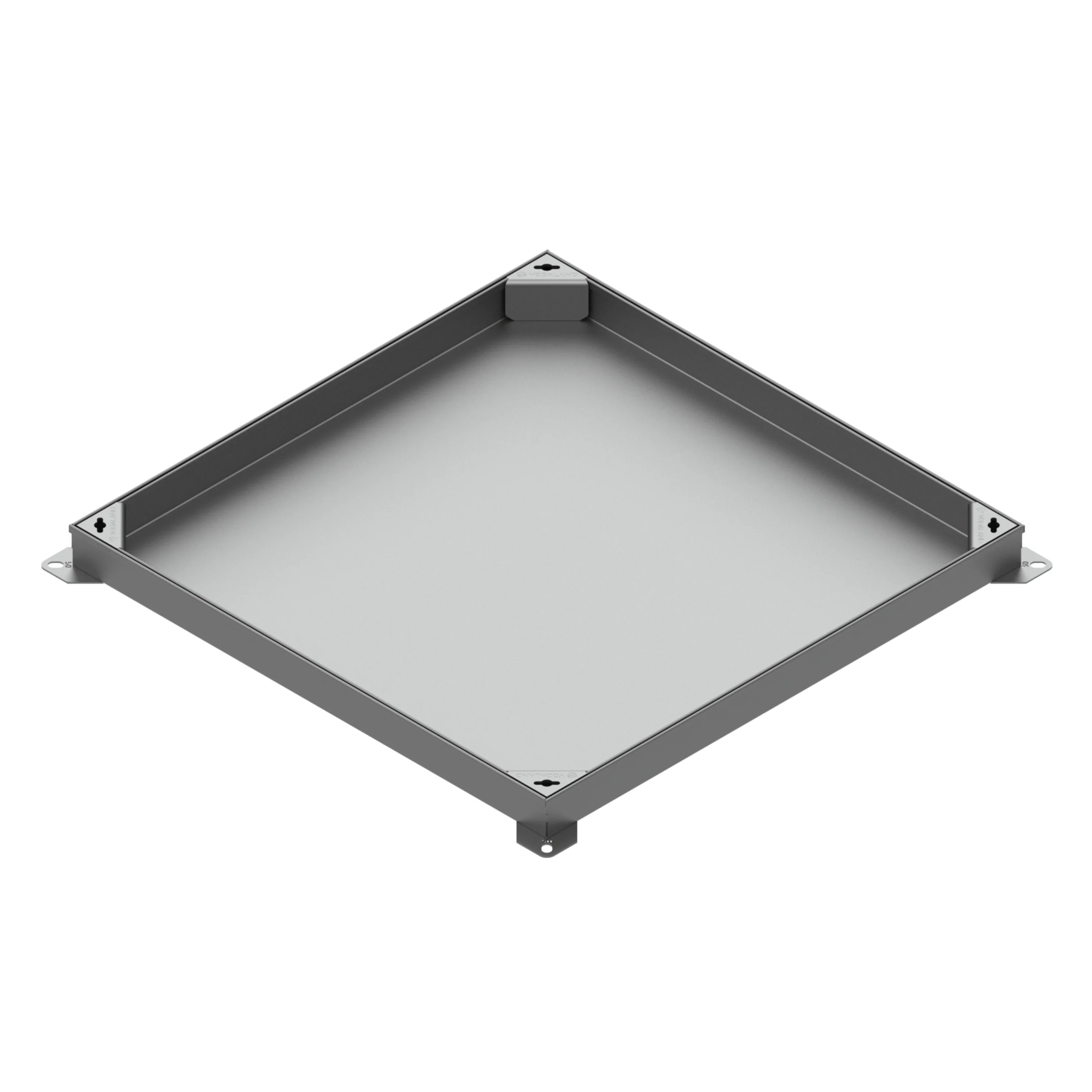 Люк технологичный Vodaland из нержавеющей стали Pro 900х900 Unifill H80 B125 (30429.8-3)