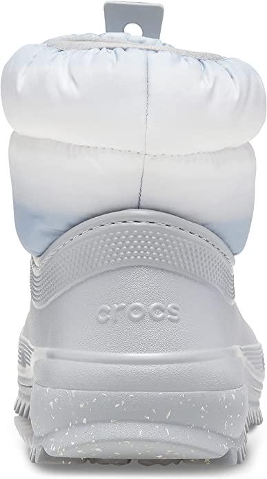 Зимові чоботи Crocs Classic Neo Puff Shorty W9/EUR 39-40 Light Grey/White (11025949) - фото 2