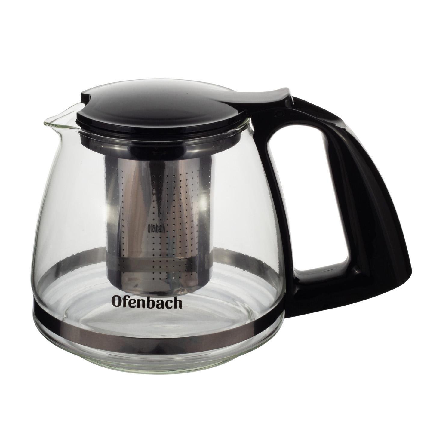 Заварник Ofenbach со съемным ситечком 750 мл (27684219) - фото 1 Заварник Ofenbach со съемным ситечком 750 мл (27684219) - фото 1