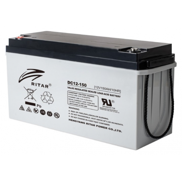Аккумуляторная батарея Ritar AGM DC12-150 12V 150Ah