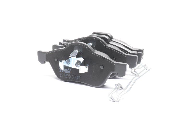 Тормозные колодки дисковые передние Renault Megane 2 TRW Engine Components GDB1687 (GDB1687 TRW Engine Components)