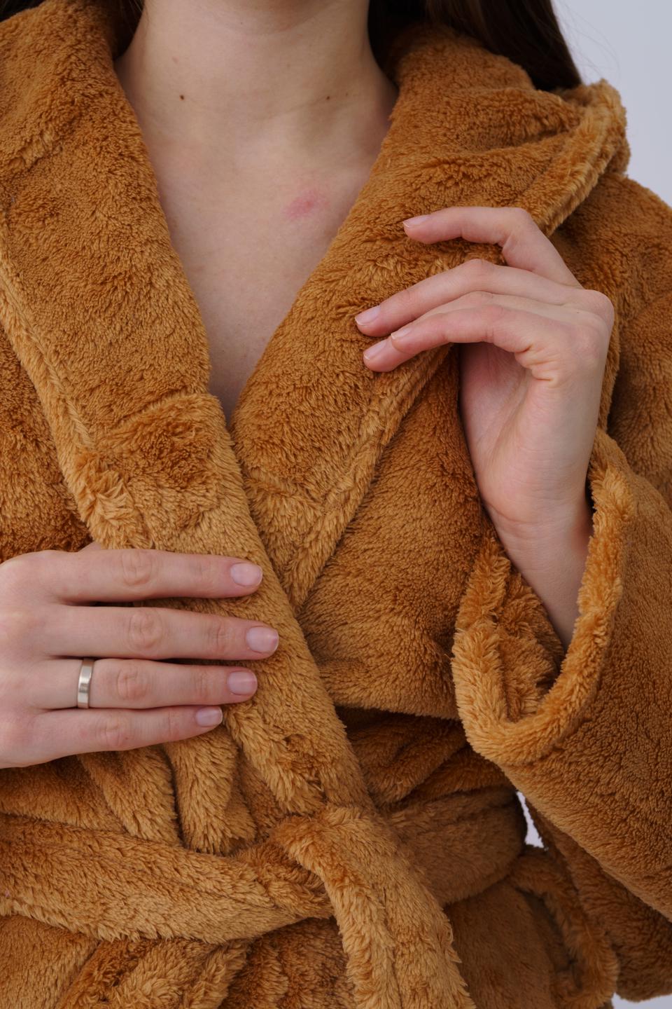 Халат жіночий UT Store HT01 XL Кавовий - фото 4