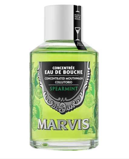 Ополаскиватель для ротовой полости Marvis Spearmint Mint Eau De Bouche со вкусом мяты 120 мл (24643) - фото 1