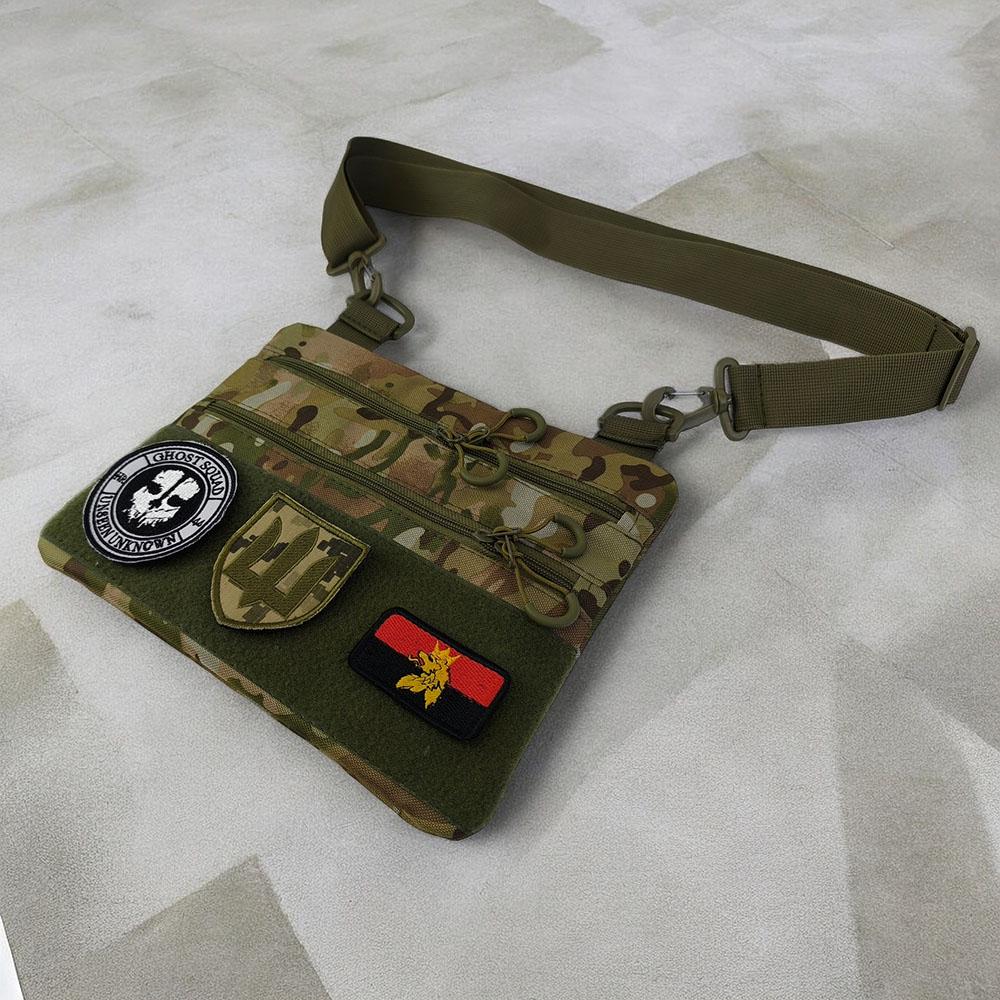Сумка мужская нагрудная военная (521254) - фото 13 Сумка мужская нагрудная военная (521254) - фото 13