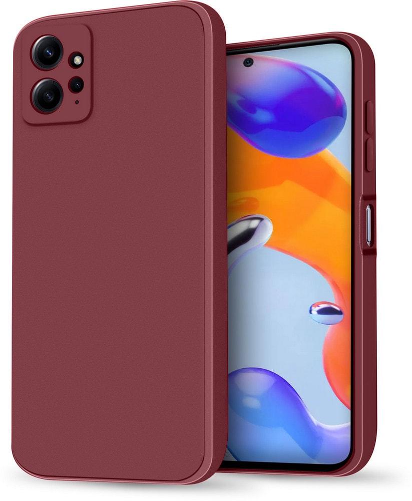 Силиконовый чехол HardCorner Xiaomi Redmi Note 12 4G (с микрофиброй) Wine (35420-42) Силиконовый чехол HardCorner Xiaomi Redmi Note 12 4G (с микрофиброй) Wine (35420-42)