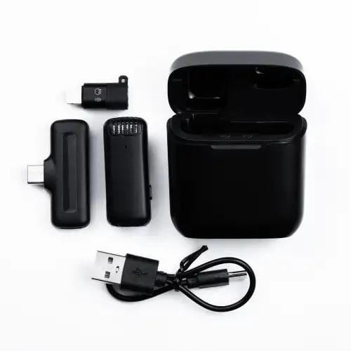 Микрофон петличный беспроводной J11 с кейсом для зарядки (mkrpt) - фото 3 Микрофон петличный беспроводной J11 с кейсом для зарядки (mkrpt) - фото 3