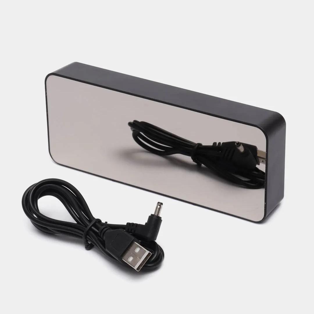 Часы настольные Gaosiio DS-3821L LED с термометром Белый (1010548-Black-3) - фото 4 Часы настольные Gaosiio DS-3821L LED с термометром Белый (1010548-Black-3) - фото 4