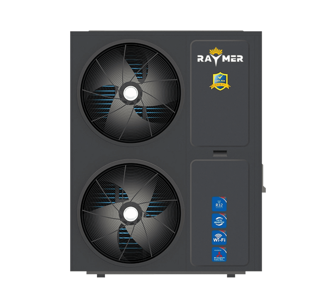 Насос для бассейна инверторный тепловой Raymer RAY-37PD2 36 кВт 220 В до -15°С/+43°С до 160 м3