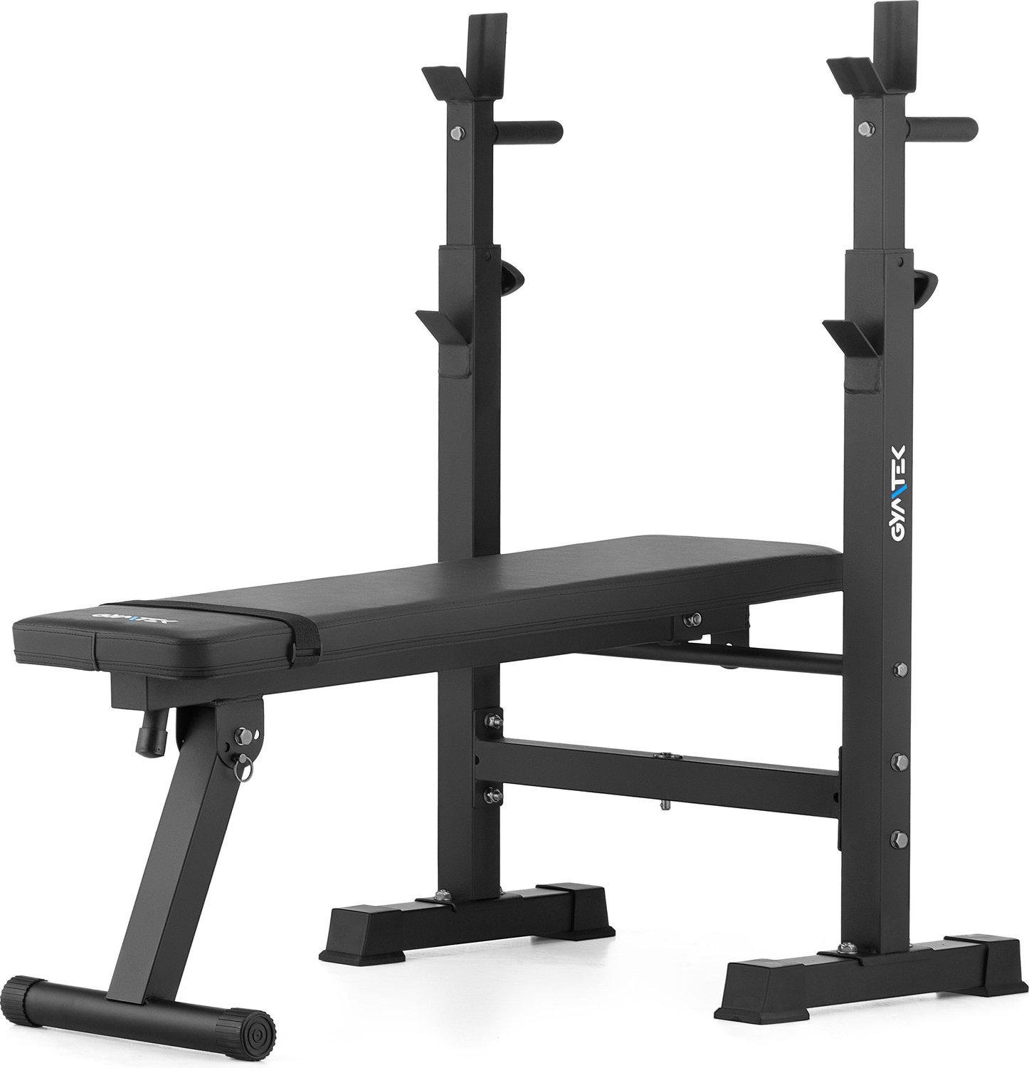 Спортивна лава Gymtek XL700 зі стійками та штангою складана (30381314)