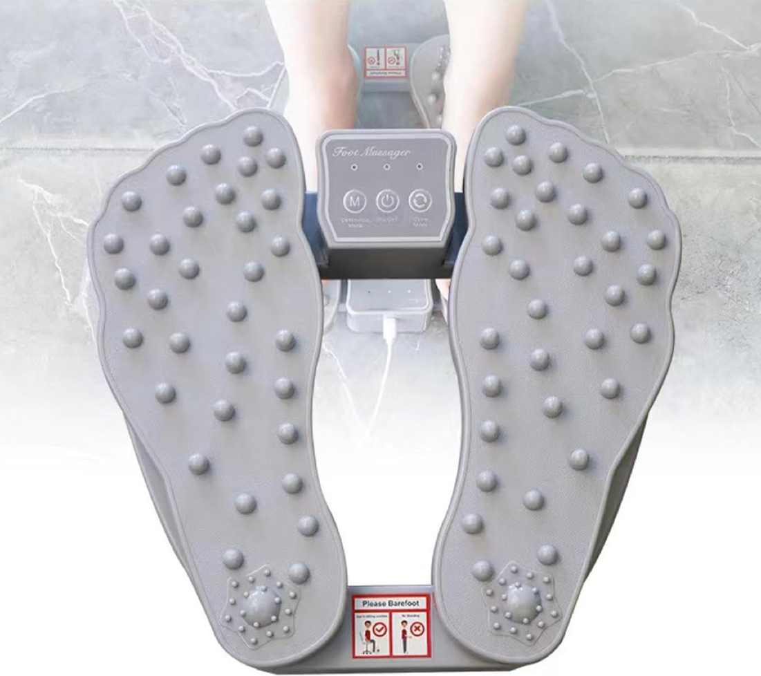 Массажер для ног Plantar Acupoint Massager MS1666 для стоп Серый (MSGRII-13) - фото 6
