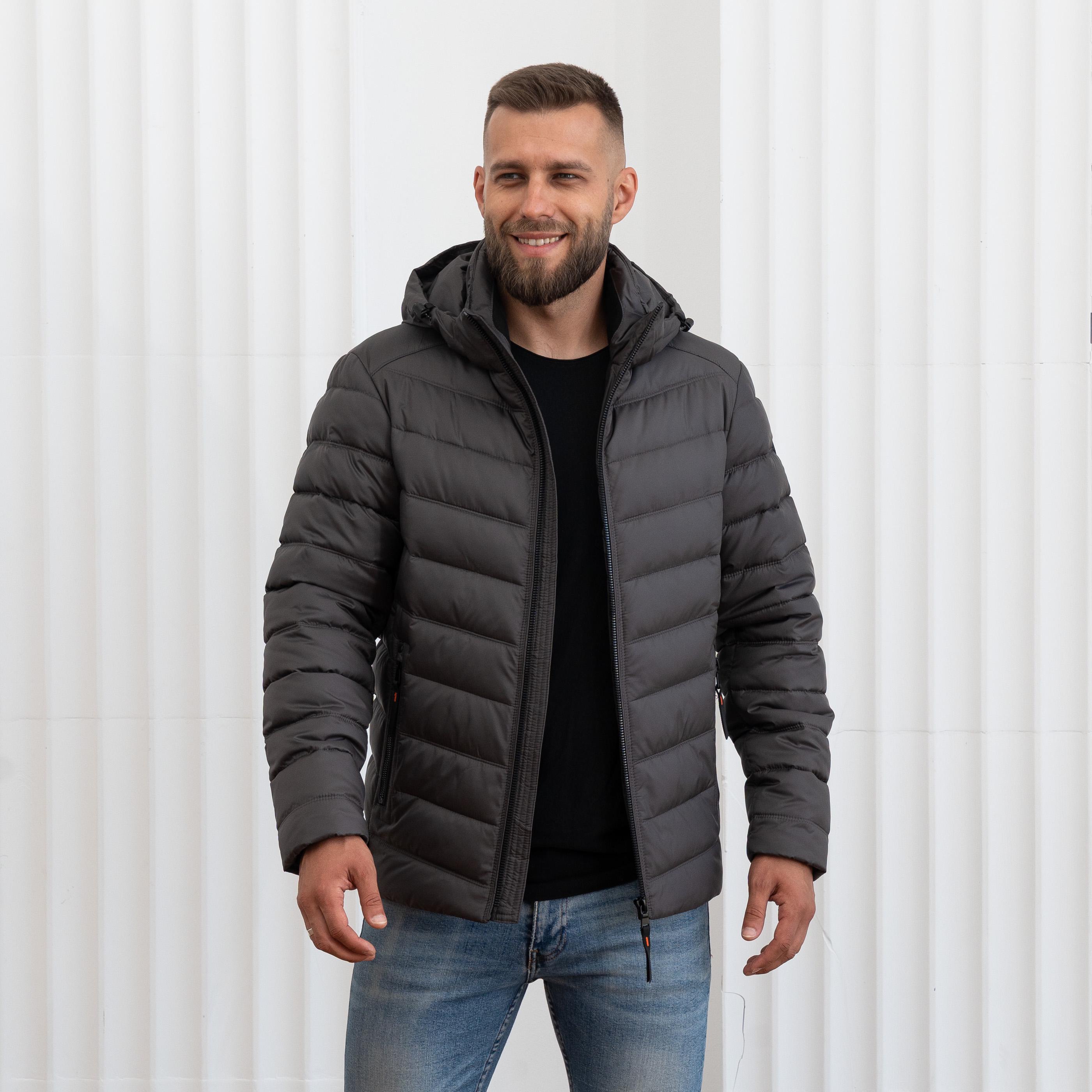 Куртка мужская зимняя Vavalon 932-V р. 54 Графит (29126506) - фото 6