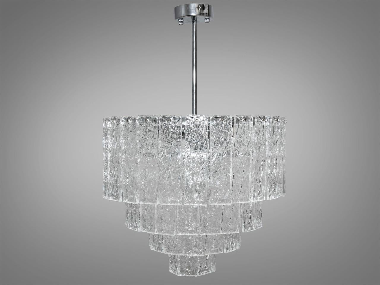 Люстра-подвес со стеклянными элементами 816/500CH (2437593532)