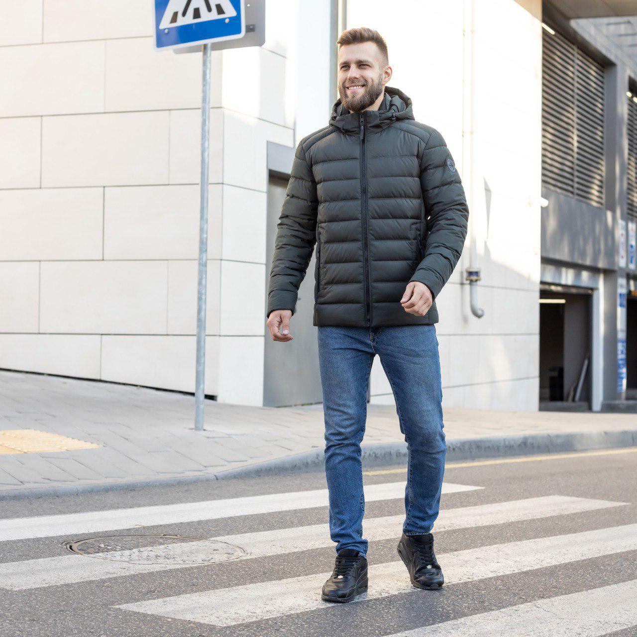 Куртка чоловіча зимова Vavalon 24-V р. 52 Хакі (29115930) - фото 1 Куртка чоловіча зимова Vavalon 24-V р. 52 Хакі (29115930) - фото 1