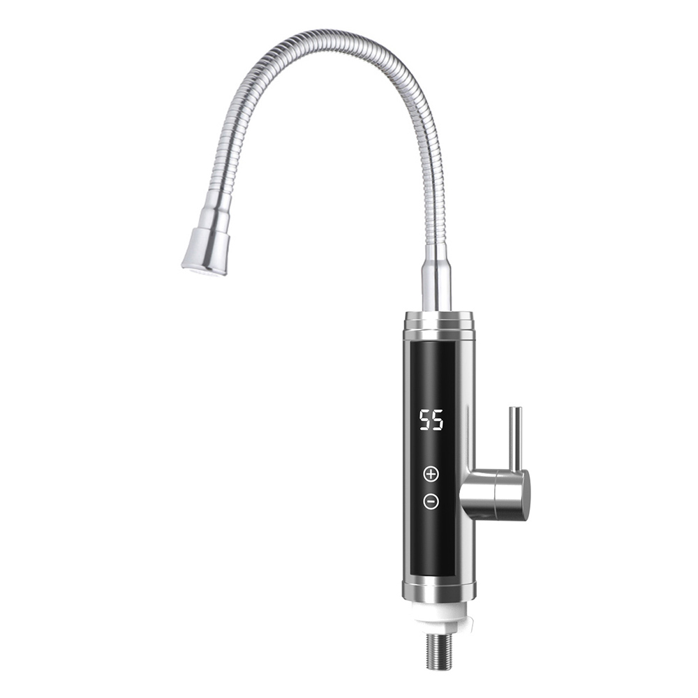 Проточный водонагреватель Wezer F9 для кухни 3,3 кВт Сатиновый (1055377)