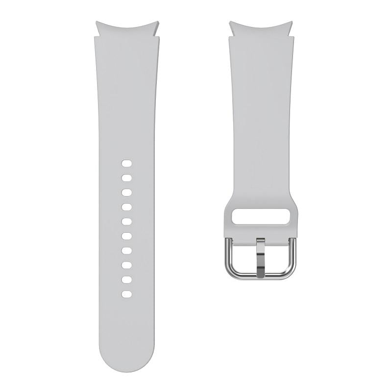 Силиконовый ремешок Watchbands OneLine для Samsung Galaxy Watch 4 Classic 42 мм Серый (WB00S4ONELINE42-6)