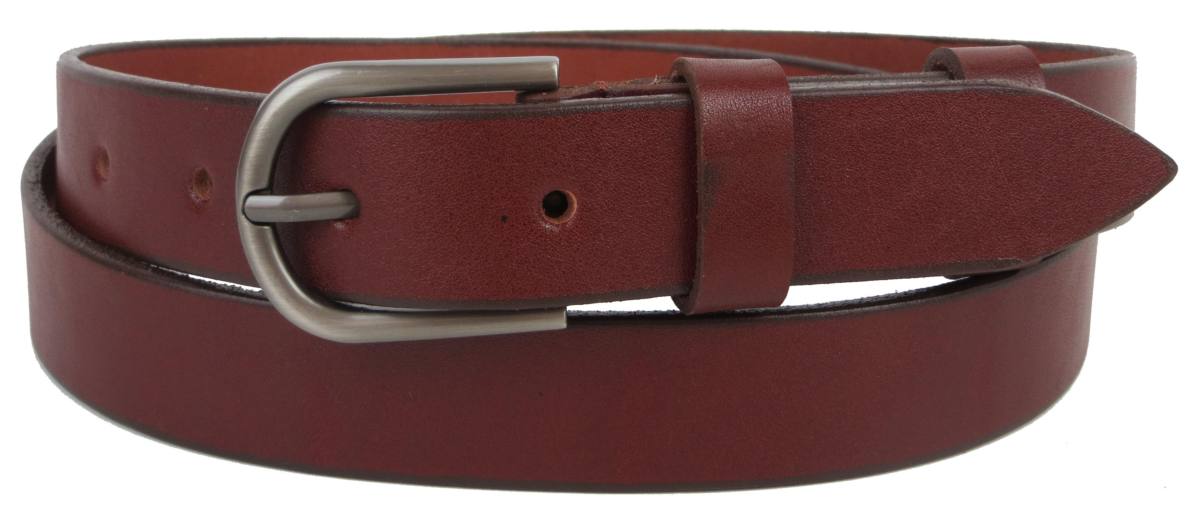 Женский ремень Skipper кожаный Коричневый (1417-30)