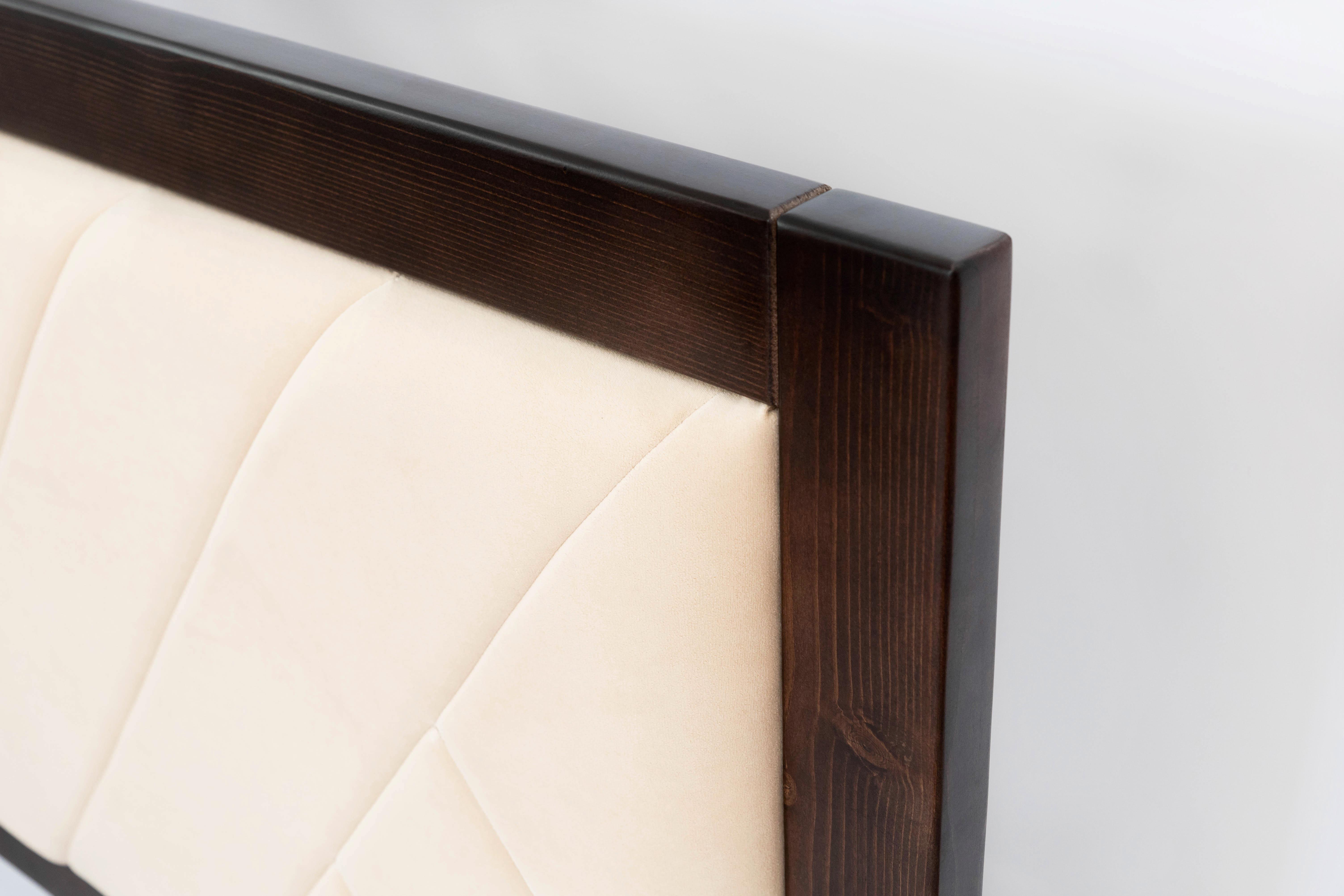 Ліжко Артеміда Аксіома 1,4 м 1470x1100x2060 мм Горіх (GAА0055202) - фото 5 Ліжко Артеміда Аксіома 1,4 м 1470x1100x2060 мм Горіх (GAА0055202) - фото 5