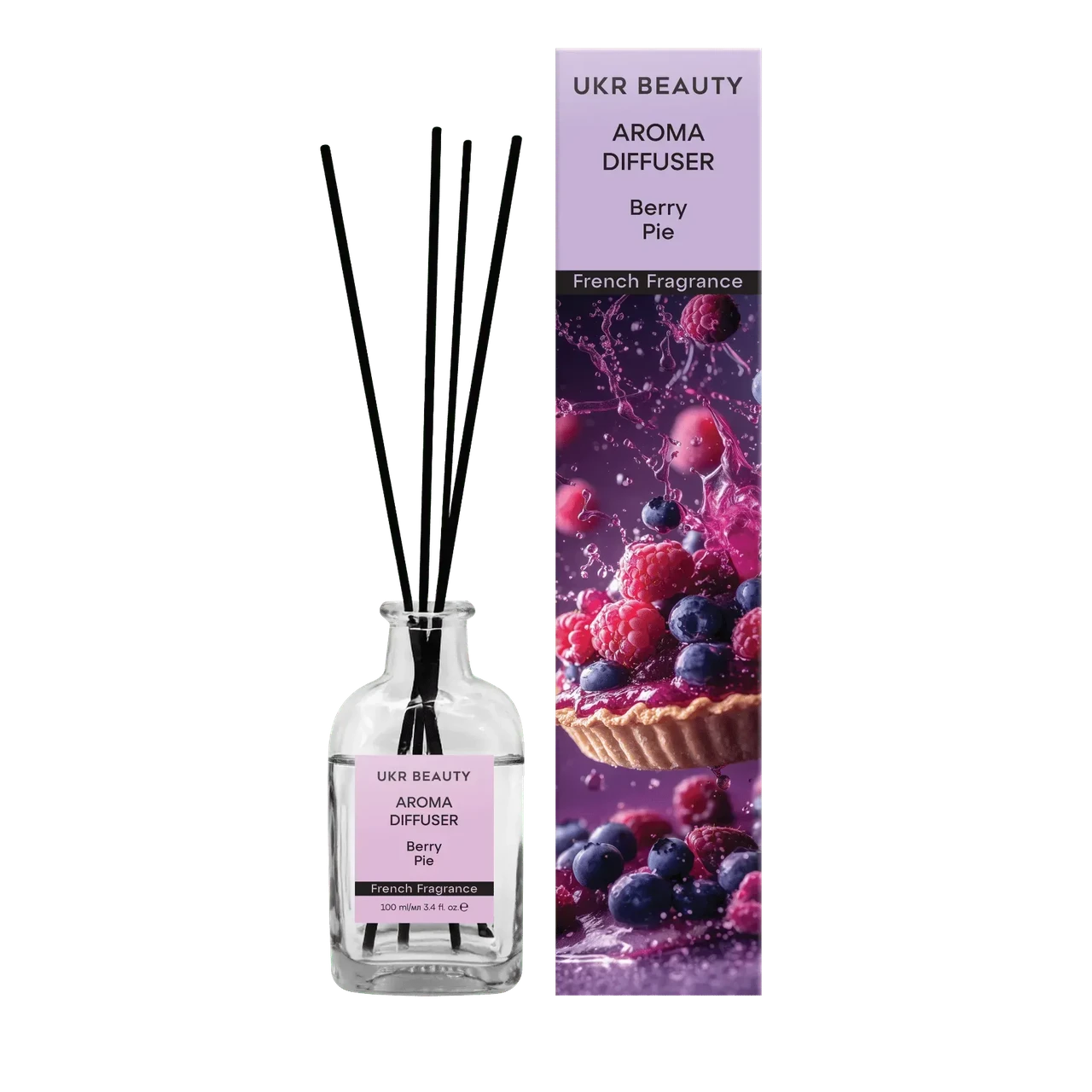 Аромадиффузор UKR BEAUTY Berry Pie 100 мл (2896707685)
