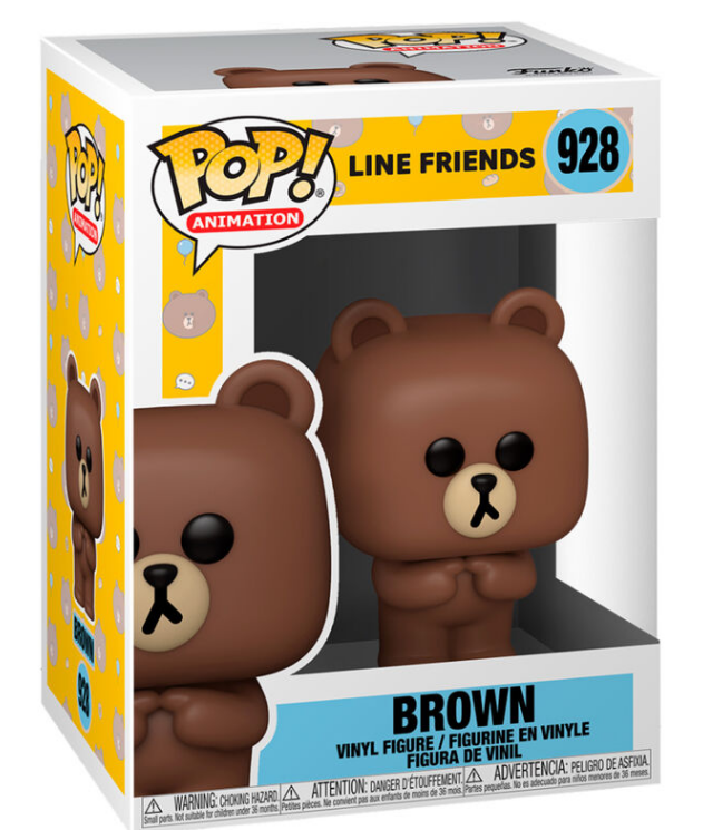 Фігурка Funko Pop Line Friends Brown 10 см (LFB928)