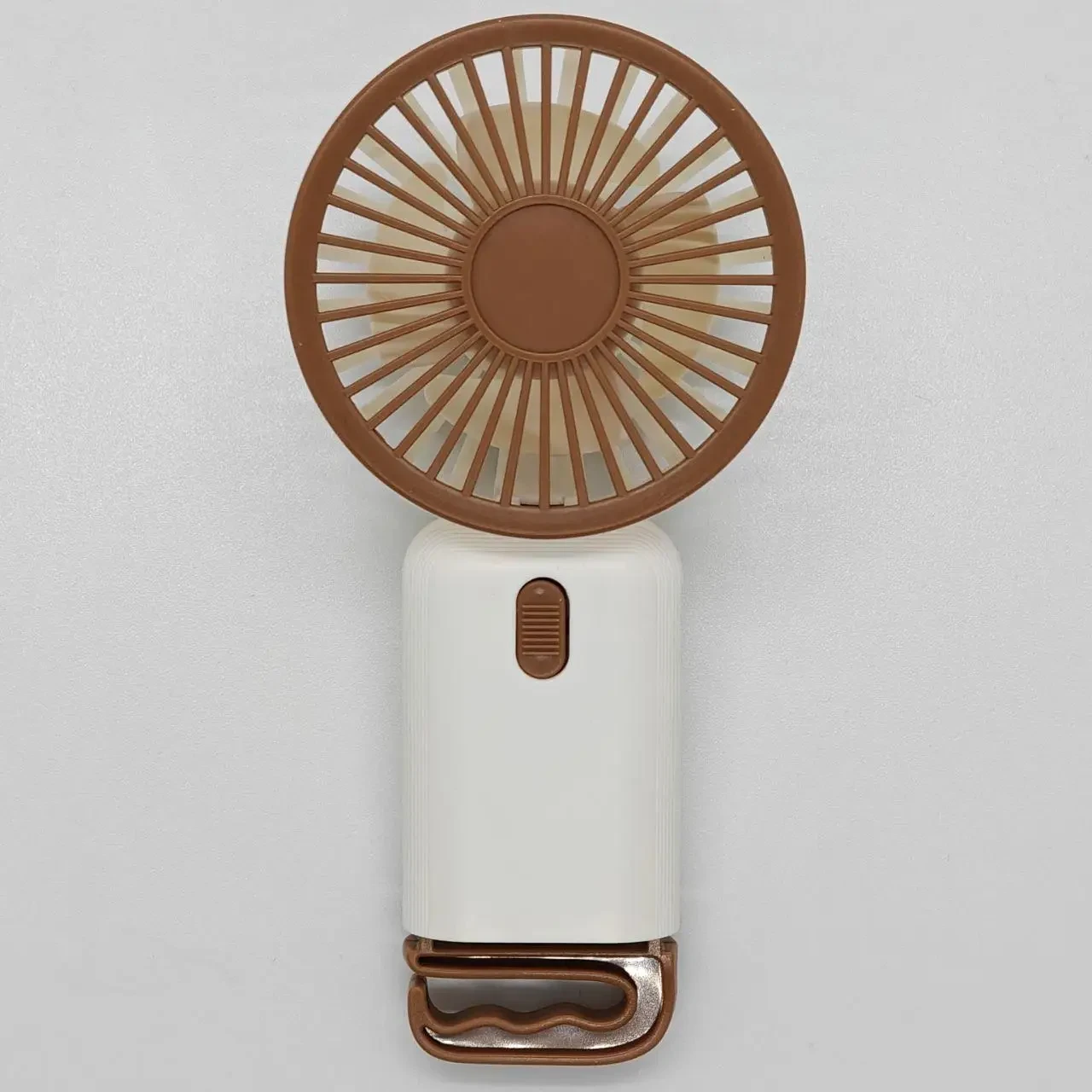 Мини-вентилятор портативный Multi Fan RL-07 USB Бежевый (GR-06199)