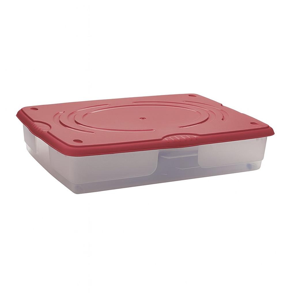 Контейнер для зберігання Stagione 80x60x18 см 60 л Червоний (4069)